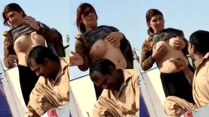 Pakistani Bhabhi Showing Boobs In Outdoor Watch
